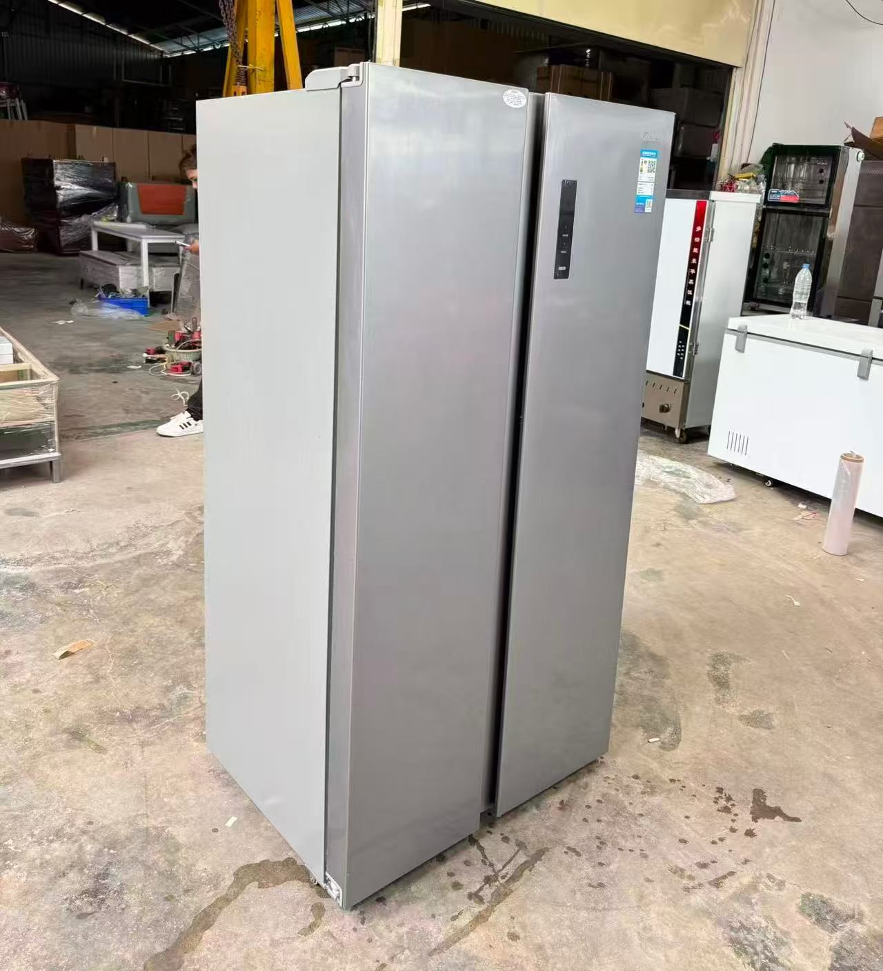 美的家用双开门冰箱—A